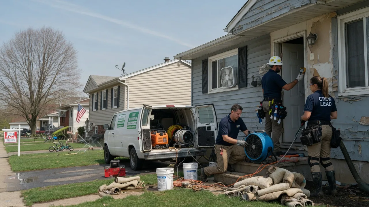 Flood Cleanup in Alexandria, LA near me