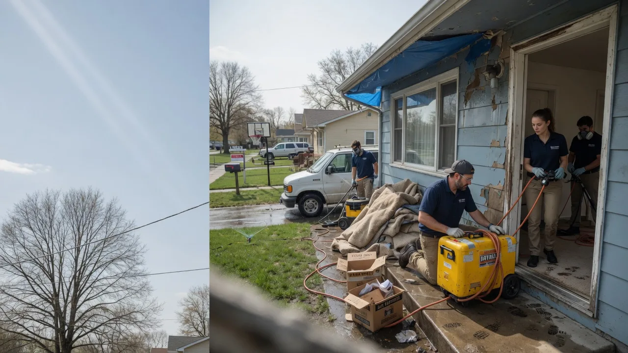 Basement Flood Cleanup in Alexandria, LA near me